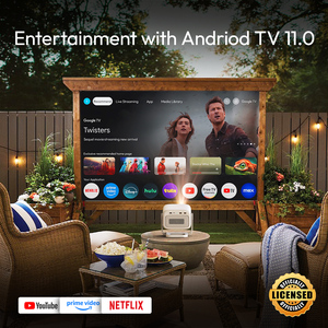 Máy chiếu mini BYINTEK UFO U90 Max GTV, pin 20800mAh, độ sáng 700 ANSI, có chân đế điều chỉnh, dùng cho chơi game 3D và chiếu phim nhà thờ - Product Image 3