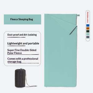 En gros, doublure de sac de couchage universelle quatre saisons en polaire, anti-salissures, style enveloppe, pour hôtel et voyage - Product Image 4