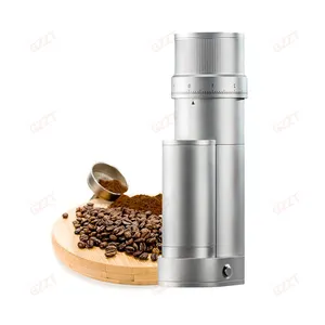 Molinillo de café eléctrico sin residuos Espresso café aleación de aluminio seis estrellas Grinnding Core 100 engranaje molinillo ajustable continuo