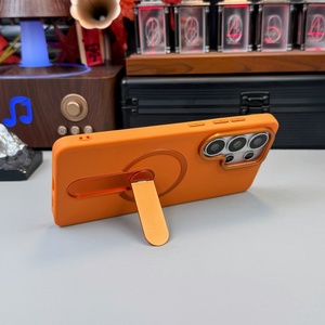 Funda Magnética Personalizada de Cuero PU para Teléfono Samsung S26 S24 S25 Ultra con 360 °   Soporte Giratorio con Cubierta Protectora - Product Image 4