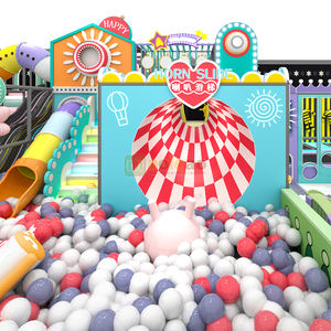 Équipement Commercial : Zone de Jeu Doux pour Enfants, Ensemble de Toboggans Personnalisés, Piscine à Balles Thème Ville, Aire de Jeu Intérieure pour Écoles - Product Image 2