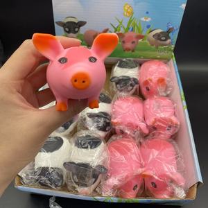 Juguetes Sensoriales de TPR con Forma de Cerditos Adorables de la Fábrica HAPU, Juguetes Antiestrés de Rebote Lento, Producto en Venta - Product Image 1