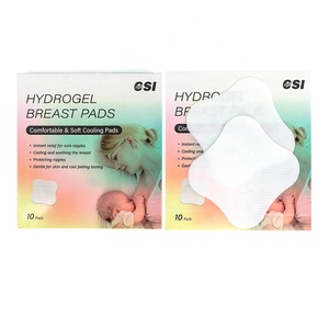 Almohadillas de Hidrogel CSI para Lactancia, Diseño Sólido, Ultrafinas, Ultra Suaves, 4-8 Horas de Frío, Alivian Instantáneamente el Dolor en los Pezones, se Ajustan al Seno - Product Image 2
