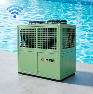 90kW Low Temperature <b>Adaptable</b> Heat <b>Pump</b> Hot Water Machine, No Shutdown in Low Temp, Meets Large Commercial Hot Water Demands. - Product Image 4
