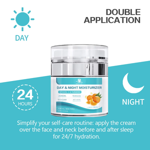 Fabricantes péptidos cúrcuma nutritivo brillo antienvejecimiento hidratante hidratación cara vitamina C <span class=keywords><strong>Crema</strong></span> para toda la piel - Product Image 4