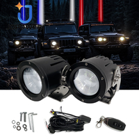 Nouveaux ensembles personnalisés RGB Laser LED Whip Light Car Laser Led Whip Lights Rgbw Remote avec fil 2PCS