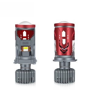 Faros Delanteros LED H4 con Lente de Proyector Y11 Súper Brillantes de 10000LM 100W 6000K, Luz Alta/Baja, con 2 Años de Garantía, Ajuste Universal - Product Image 1
