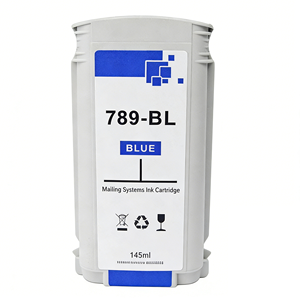 Cartouche d'encre cyan 145 ml reconditionnée d'origine 789-bl compatible avec <span class=keywords><strong>Pitney</strong></span> Bowes 791-bln pour SendPro P Connect+ 3500/1000/2000/3000 - Product Image 2