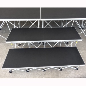 Scène portable en aluminium facile à installer pour événements - Product Image 1
