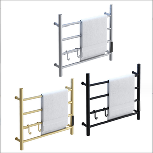 Porte-serviettes électrique en acier pivotant chauffe-serviettes chauffant <span class=keywords><strong>support</strong></span> de machine toilette rotatif intelligent chauffe-serviettes <span class=keywords><strong>radiateur</strong></span> <span class=keywords><strong>support</strong></span> d'étendoir de séchage - Product Image 1