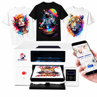 Imprimante DTG à code QR pour t-shirts, sacs en toile, jeans et sweats à capuche – Couleurs durables et respirantes