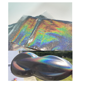 Holographic Chameleon & Unicorn Chrome Nail Polish Pigments Laser-Infused Mica Powder for Car Paint Resin & Other Applications - Product Image 3