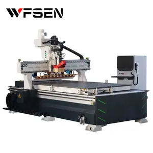 WFSEN China 1325 CNC-Router Plasma Stahl Eisen Metall Aluminium 2030 1530 1390 1325 ATC CNC-Router