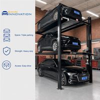 Lève-voiture 4 poteaux SHIN Innovation 120V, capacité de charge 2500 kg
