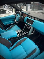 Housse de siège de voiture en cuir imperméable de luxe sur mesure pour Range Rover