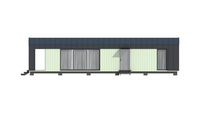 Villa moderne de luxe petites maisons maison préfabriquée mobile extensible avec salle de bain
