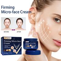 Jaysuing Crème Micro-Visage Raffermissante Anti-Âge Blanchissante Hydratante Liftante Tenseur Amincissante Forme en V