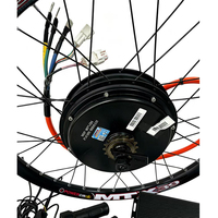 QS205 50H V3V4 72V 5000W 150mm Motor de Buje con Freno de Disco para Bicicleta Eléctrica Sabvoton 100A V2 Kits de Conversión Rueda MTX 26'' 27.5'' 29''