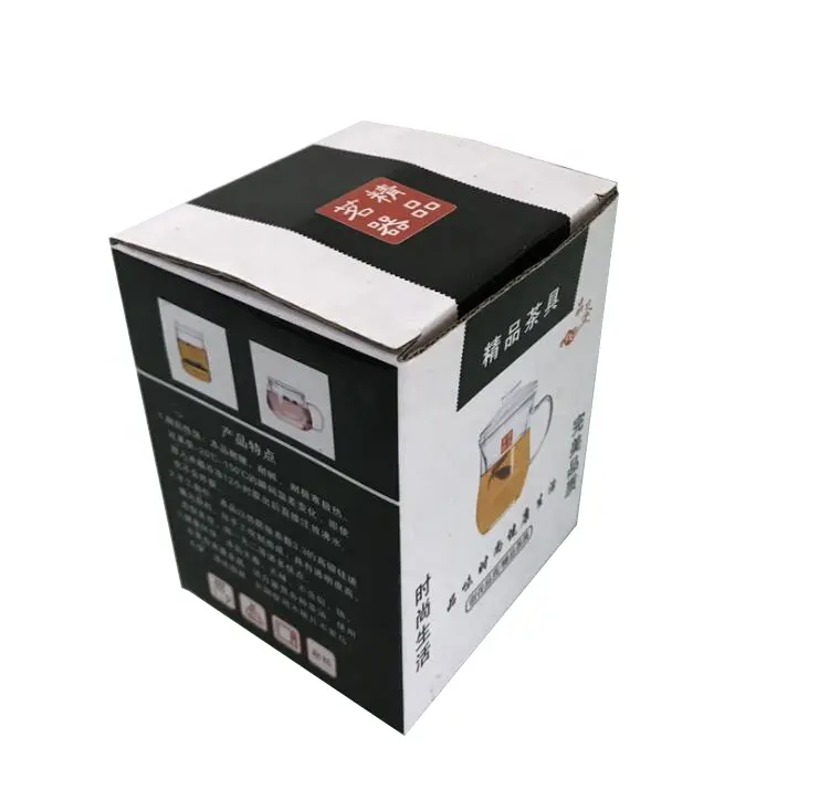 Цветастое печатание 3-х слойная гофрированная картонная коробка упаковка, картонная коробка