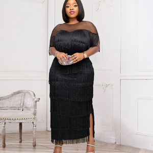 chinese dress ladies La Mouette Women's Plus Size Multi-Layered Chiffon Dress – Fashion Carnaval  Llc. dba Luukaa main image 0