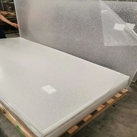 Feuille de bulle acrylique 3mm Feuille acrylique transparente décorative pour bâtiment
