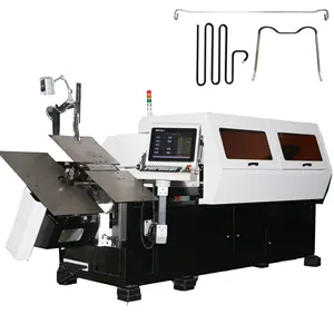 5 Axis 3D Fully Auto CNC Steel Metal Round Bar Wire Bending Forming Machine