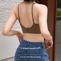 Soutien-gorge sans couture sans armatures en dentelle, bonnets AB, pour femmes, vente en gros d'usine, confortable, adhésif, lingerie féminine sexy, dos en U, taille 34/Cup, soutien-gorge pour adultes