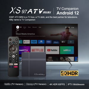 XS97 ATV <b>Mini</b> Smart <b>TV</b> Box 2GB RAM 16GB ROM Android 12 WiFi 6 BT 5.0 Voice Remote with 6K Support - Product Image 2