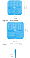 Tapis de léchage pour chien en silicone de qualité alimentaire avec ventouse, bol anti-étouffement, tapis d'enrichissement, vente en gros OEM