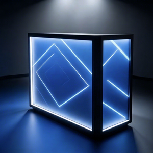 จอแสดงผล LED สีฟ้าอ่อน หน้าจอพับได้ 1000cd ติดผนังในร่ม 178 °   มุมมองการมองเห็น - Product Image 1
