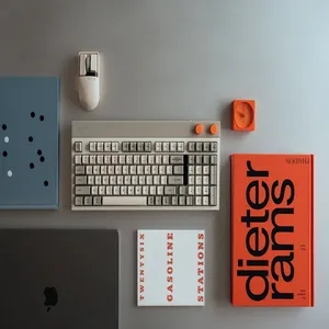 Lofree Retro không dây cho Bluetooth Tri chế độ cơ khí bàn phím Gasket phụ kiện nhỏ vuông RGB khối cho PC Quà Tặng Máy Tính - Product Image 6