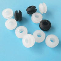 Passe-câble en PVC silicone haute élasticité, anti-poussière et isolant, pour appareils électroniques et câblage automobile