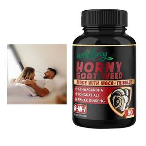 Complément Énergisant Bio <span class=keywords><strong>à</strong></span> Base de Plantes pour la Vitalité et le Bien-être : Maca et Capsules de Horny Goat Weed - Product Image 1