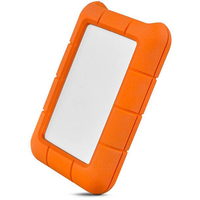 قرص صلب خارجي LaCie Rugged USB C بسعة 5 تيرابايت، 2.5 بوصة، 5400 دورة في الدقيقة، USB 3.2 الجيل الأول، محمول للحاسوب المحمول، جديد STFR5000800، هيكل معدني وبلاستيكي