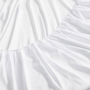 Ensemble de draps de lit de haute qualité avec 2 taies d'oreiller, drap de lit uni moderne, literie confortable pour la maison et l'hôtel - Product Image 4