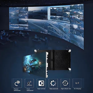 Mur vidéo LED COB intérieur à économie d'énergie, petite taille, pleine couleur, 600*337,5 mm, taille du cabinet, intérieur - Product Image 4