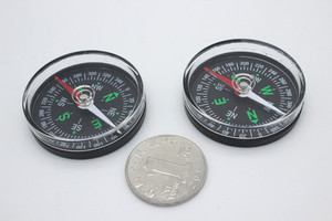 Promoción senderismo camping brújula impermeable mini reloj lleno de aceite brújula brújulas de bolsillo - Product Image 4