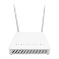 Router de Fibra Óptica de Banda Dual Zikun ZC-521XGT ONU CATV XPON con 2 Antenas Gepon 4GE+1POTS+1USB+1CATV+WiFi 2.4G y 5G FTTH Modelo F670L