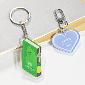 Design Design Custom Bright Transparent Charm Custom Acrylic <b>Keychain</b> Plastic <b>Keychain</b> - Product Image 5