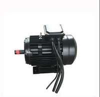 Moteur à courant continu sans balais 24-72V | Moteur sans balais à aimant permanent CC 36V 48V équipement électrique en céramique puissant moteur sans balais 3000 tr/min