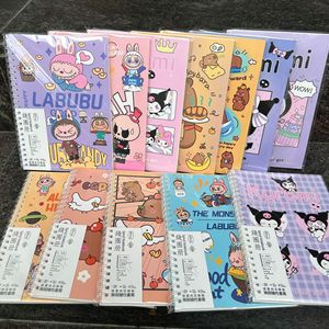 Kapilarabu kuromi <span class=keywords><strong>A5</strong></span> cuộn dây máy tính xách tay 50 trang xoắn ốc ràng buộc phim hoạt hình Workbook bán buôn giấy bìa kích thước A3 - Product Image 1