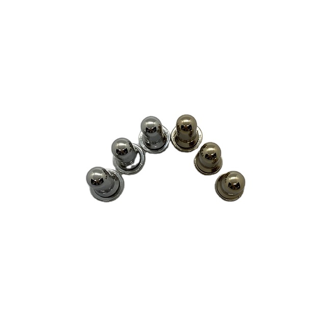 ODM OEM Supplier Custom 20mm UV Shinny Silver or Gold Silicone Teat for Glass Dropper Manufacturer/wholesale