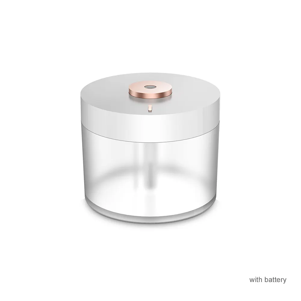 नवीनतम छोटे पोर्टेबल 780ML के लिए बैटरी ठीक हवा शांत धुंध स्प्रे बोतल Humidifier घर कार