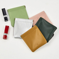 Sacs à bijoux en daim de luxe avec fermeture éclair, logo personnalisé, emballage de présentation de bijoux en velours, pochette cadeau fantaisie pas chère