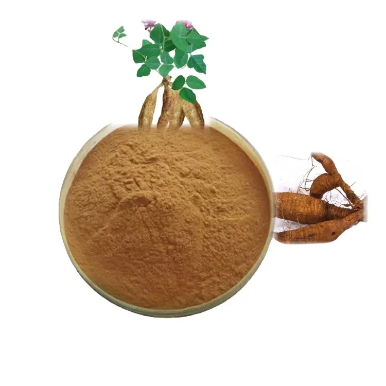 Pueraria Mirifica Bubuk Kudzu Bubuk Akar Pueraria Mirifica Ekstrak 1- 98% Bubuk Puerarin