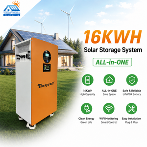 16KWH 5KW อินเวอร์เตอร์51.2V ในตัว314Ah V LiFePO4แบบ all-in-one พลังงานแสงอาทิตย์บ้านเก็บพลังงานแบตเตอรี่ DDP จัดส่ง - Product Image 1