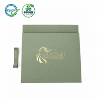 Boîte cadeau rigide de luxe personnalisée avec logo, fermeture magnétique, dorure à chaud et ruban, idéale pour coffret cadeau d'affaires