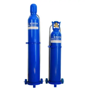Silinder Oksigen Silinder Baja Tekanan Tinggi 10L untuk Gas Silinder