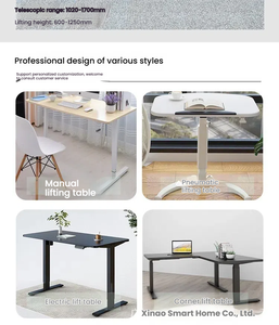 Escritorio de ordenador de Metal Simple moderno con función de elevación para oficina en casa Escritorio de estudio para niños para dormitorio uso de estudiantes - Product Image 6