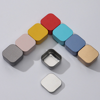 Boîtes en métal pour thé et épices de petite taille en gros, logo personnalisé, motif personnalisé, boîte à thé, boîte à bougies, boîte à biscuits, emballage